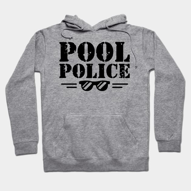 Pool Police Hoodie by KC Happy Shop